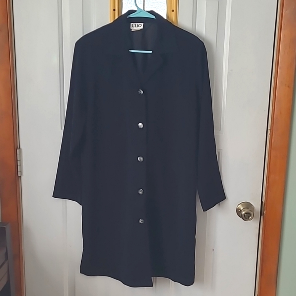 Vintage Black shirt dress